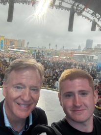 article image - 3. Colin Green with NFL Commissioner Roger